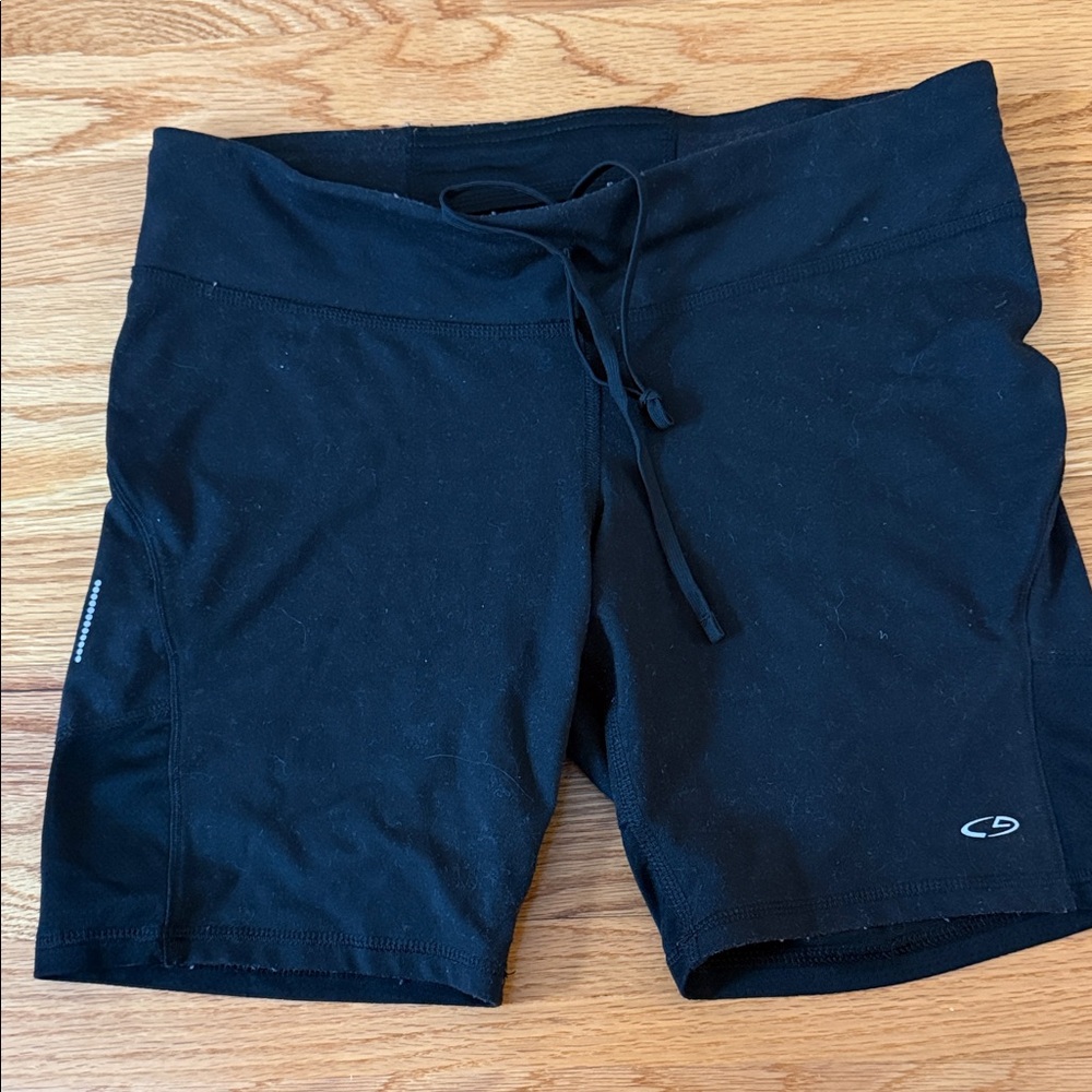 Champion Women's Athletic Black Shorts (L)